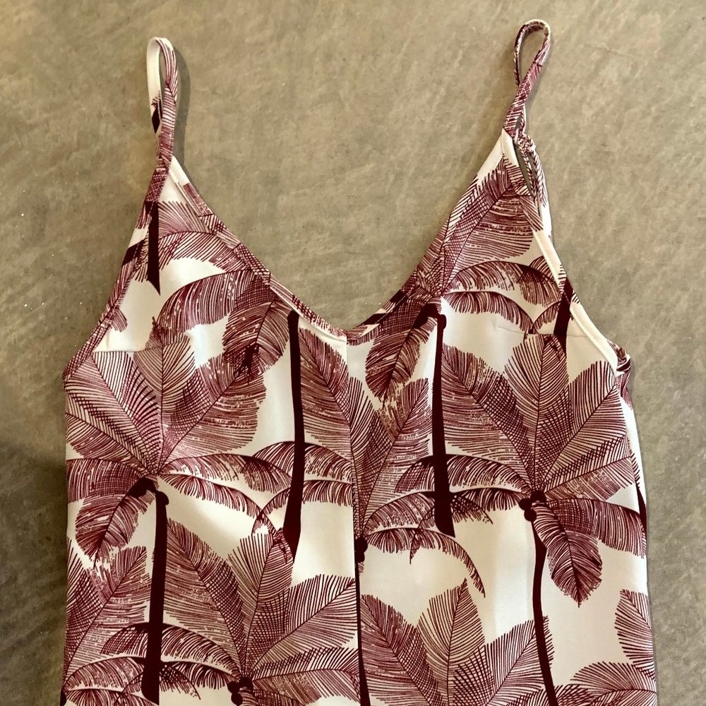 Palm Tree Lulu's Romper